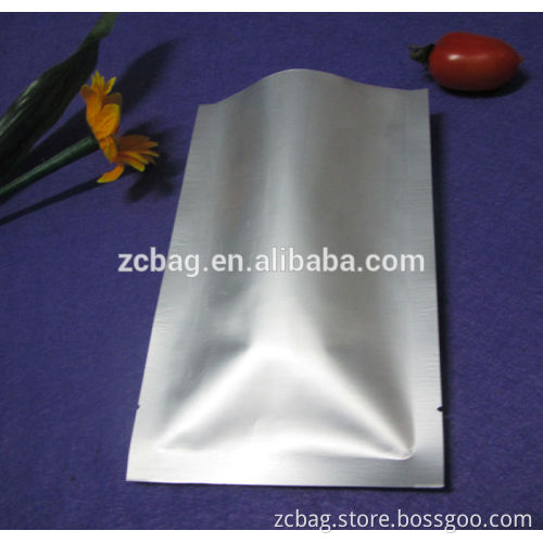 moistureproof pure aluminum foil PET/AL/PE three side seal gusset two side seal gusset